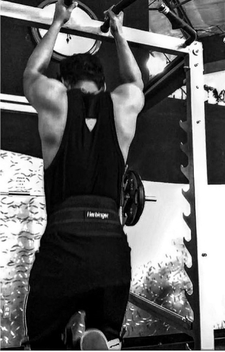Weighted chin ups